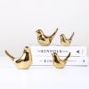 10095114067_2019270171 Nordic Creative Gold Ceramic Bird Figurine - Living Room TV Cabinet Desk Decoration