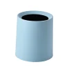 13177467969_455695910.jpg Nordic Round Mini Desktop Trash Can - Creative Living Room Office Bedroom Bathroom Garbage Bin