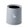 13177473006_455695910.jpg Nordic Round Mini Desktop Trash Can - Creative Living Room Office Bedroom Bathroom Garbage Bin