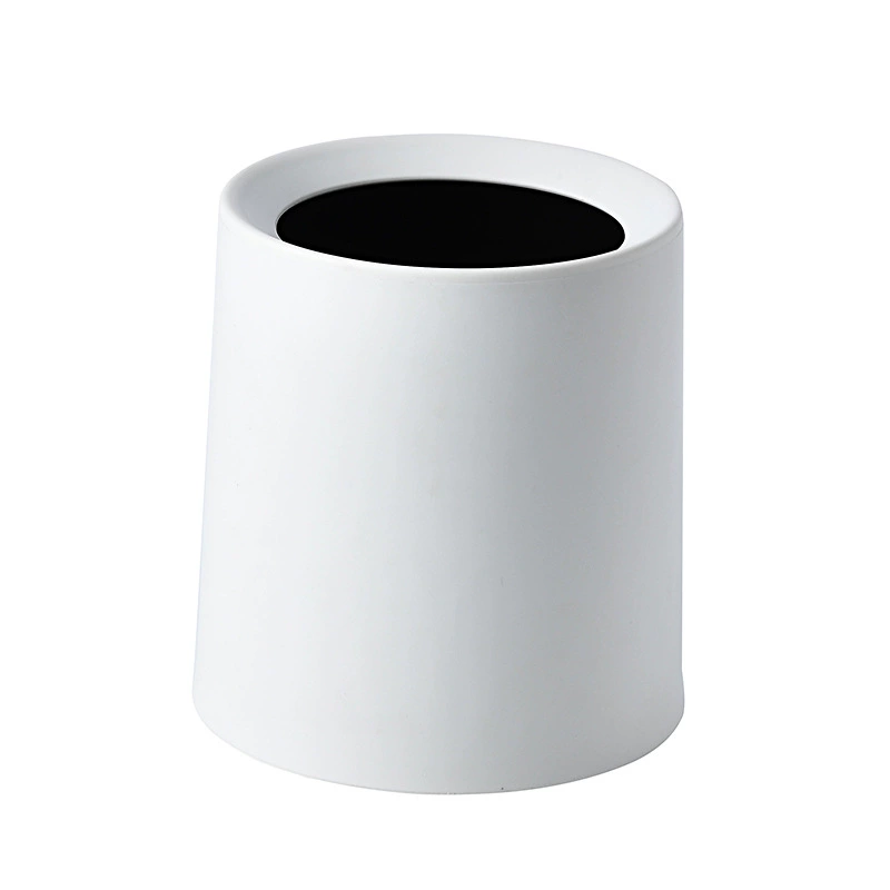 13177482278_455695910.jpg Nordic Round Mini Desktop Trash Can - Creative Living Room Office Bedroom Bathroom Garbage Bin