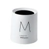 13215169097_455695910.jpg Nordic Round Mini Desktop Trash Can - Creative Living Room Office Bedroom Bathroom Garbage Bin