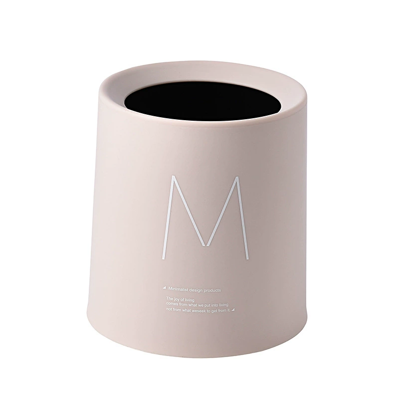 13258613299_455695910.jpg Nordic Round Mini Desktop Trash Can - Creative Living Room Office Bedroom Bathroom Garbage Bin