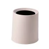 13258622585_455695910.jpg Nordic Round Mini Desktop Trash Can - Creative Living Room Office Bedroom Bathroom Garbage Bin
