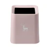 Scandinavian Square Mini Desktop Trash Can - Nordic Creative Living Room Office Bathroom Garbage Bin