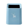 Scandinavian Square Mini Desktop Trash Can - Nordic Creative Living Room Office Bathroom Garbage Bin