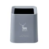 Scandinavian Square Mini Desktop Trash Can - Nordic Creative Living Room Office Bathroom Garbage Bin