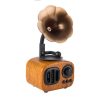 22721010552_1231113368 Vintage Wooden Retro Bluetooth Speaker - Classic Radio Shape Mini Desktop Decoration