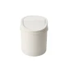 Mini Desktop Flip Lid Trash Can - Creative Small Garbage Bin for Desk, Bedroom, Dormitory, Living Room