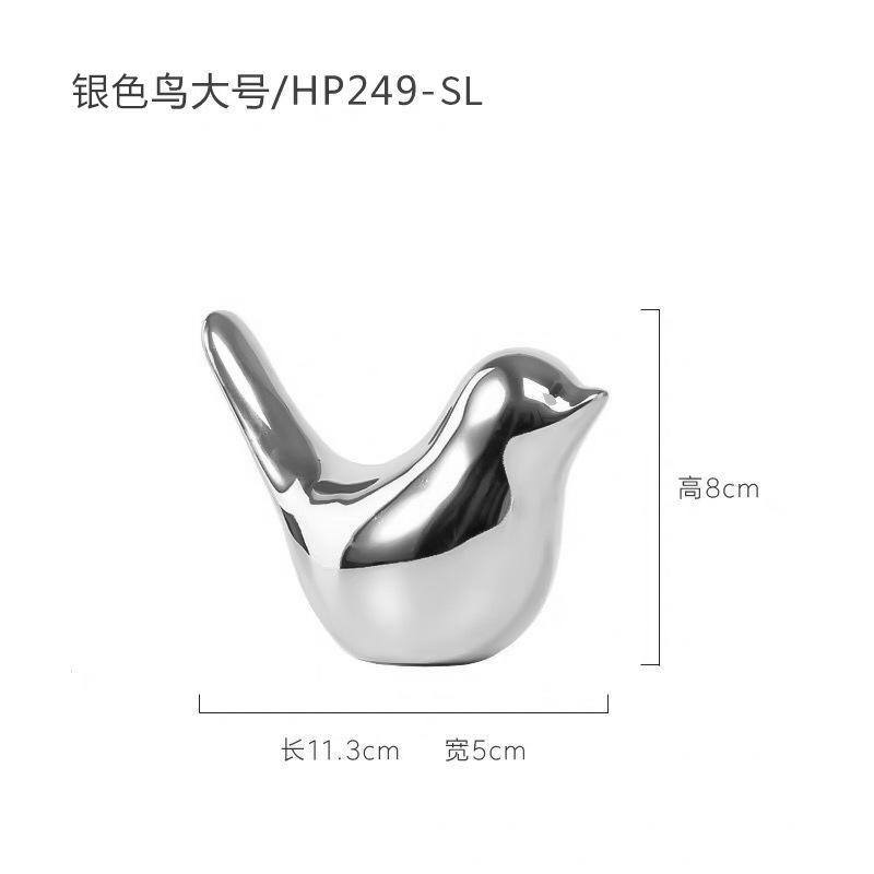 O1CN013SBUlO1yxv1kjh2iU_3530676646-0-cib Nordic Creative Gold Ceramic Bird Figurine - Living Room TV Cabinet Desk Decoration