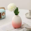 O1CN019FWvf81PbvnC9WsYB_2220317601860-0-cib.jpg Mini Gradient Ceramic Vase - Creative Living Room Wine Cabinet Dried Flower Desktop Decoration