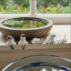 Creative Fishing Cat Fish Tank Decoration - Mini Resin Sleeping Cat Aquarium Ornament