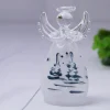 Nordic Angel Wing Glass Figurine - Hand-painted Modern Home Decoration Living Room Bookshelf Ornament