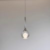 Bedroom Crystal Chandelier - Luxury Moon Wall Light Minimalist Living Room Chandelier
