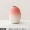 O1CN01E8Q4Ou1PbvnBIxRJl_2220317601860-0-cib.jpg Mini Gradient Ceramic Vase - Creative Living Room Wine Cabinet Dried Flower Desktop Decoration
