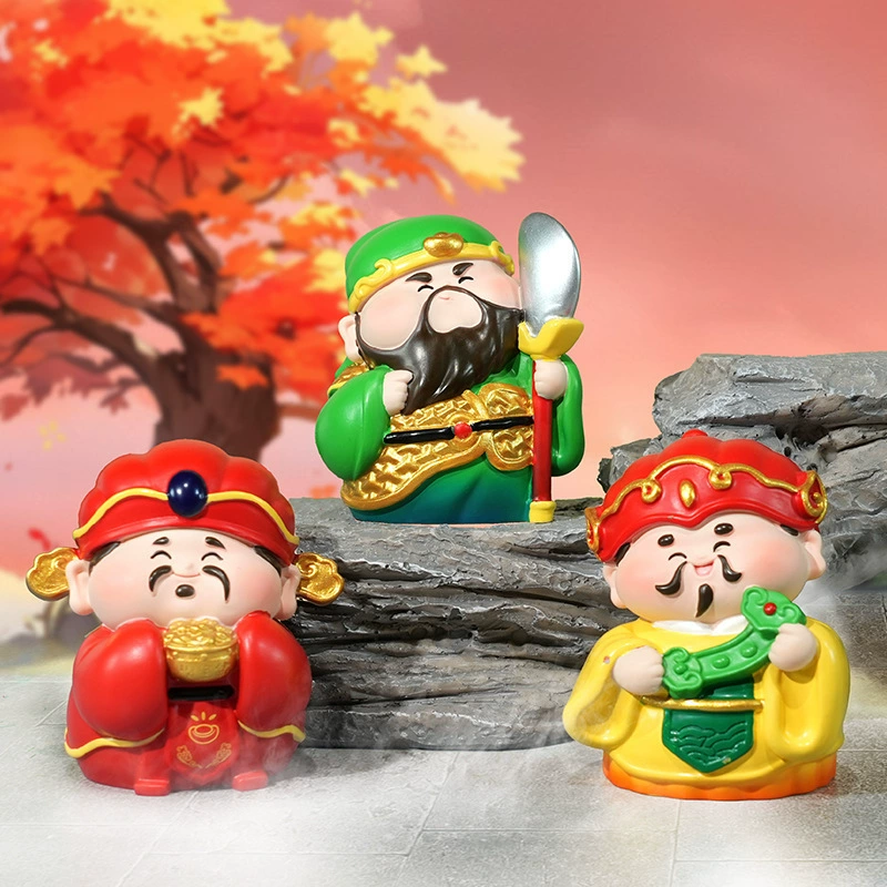 O1CN01FyeXAB1Dmfd3oqudo_4098550259-0-cib.jpg Five Fortune Gods Resin Figurine Set - Cute Chinese God of Wealth Desktop Decoration Office Gift