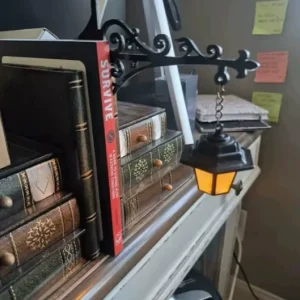 O1CN01GoBLEZ1vR05HLWPAB_2219306356168-0-cib.jpg Creative Bookshelf Reading Light - Ghost Lantern Decorative Night Light Bookshelf Decor