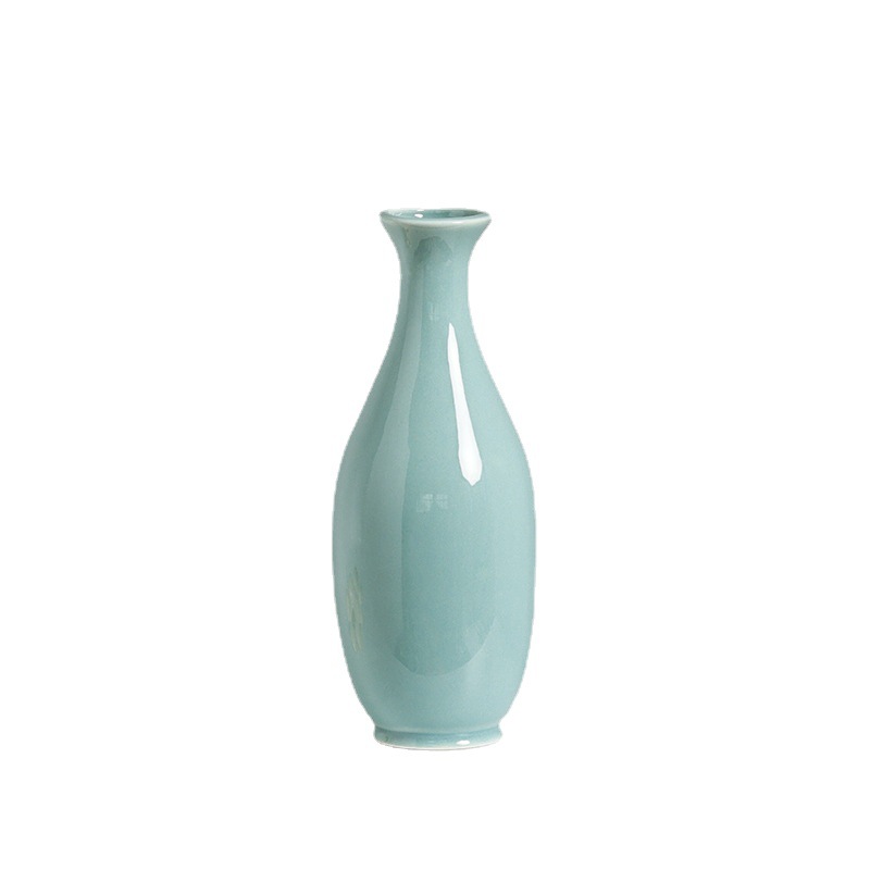 Mini Ceramic Vase Aroma Bottle - Ins Style Modern Home Desktop Decoration Hydroponic Flower Vase