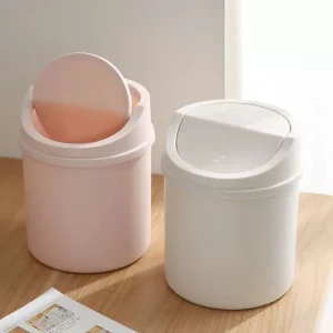 O1CN01IdOuzH1EODuams4jL_2215956880341-0-cib.jpg Mini Desktop Flip Lid Trash Can - Creative Small Garbage Bin for Desk, Bedroom, Dormitory, Living Room