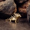 O1CN01MUdLTj1vIkoy3vyiL_4274566150-0-cib Pure Brass Chameleon Mini Figurine - Desktop Office Home Decoration Handheld Art Piece