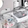 O1CN01Np0Gwz1CzfJDMZnSu_2213710620152-0-cib.jpg Transparent Desktop Storage Box - Glacier Pattern Creative Mini Desk Organization Container