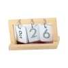 1:12 Dollhouse Miniature Calendar - Mini Desk Calendar Dollhouse Accessory Decoration