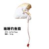 Creative Fishing Cat Fish Tank Decoration - Mini Resin Sleeping Cat Aquarium Ornament