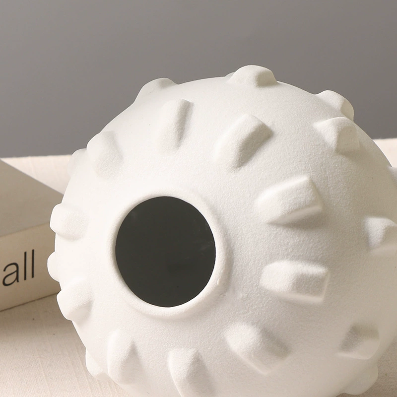 O1CN01RCM4PU1KkYlM9T9LJ_2211538921202-0-cib.jpg Nordic Frosted Ceramic Vase - Minimalist Living Room Creative Flower Arrangement Decoration