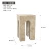Modern Marble Mini Stool Figurine - Simple Living Room Coffee Table TV Cabinet Decoration