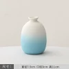 O1CN01UhSMbE1PbvnBIwhbQ_2220317601860-0-cib.jpg Mini Gradient Ceramic Vase - Creative Living Room Wine Cabinet Dried Flower Desktop Decoration