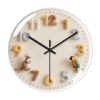 Creative Cartoon Wall Clock - Silent Quartz Clock Kids Bedroom Living Room Decoration