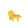 Creative Cute Lion Ceramic Figurine - Living Room TV Cabinet Office Desk Modern Home Decoration