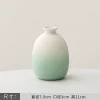 O1CN01e4BMMP1PbvnASJDuc_2220317601860-0-cib.jpg Mini Gradient Ceramic Vase - Creative Living Room Wine Cabinet Dried Flower Desktop Decoration