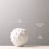 O1CN01h2ALKf1KkYlVSoLcc_2211538921202-0-cib.jpg Nordic Frosted Ceramic Vase - Minimalist Living Room Creative Flower Arrangement Decoration