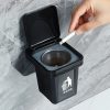 Creative Mini Trash Can Ashtray - Desktop Smoking Ash Tray Home Office Bathroom Decoration