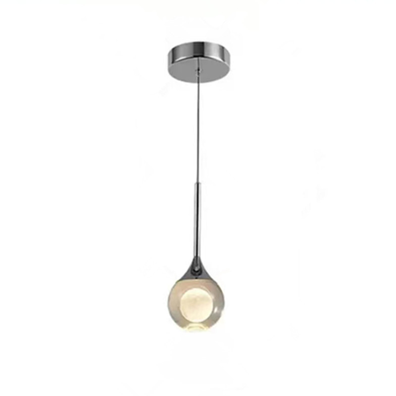 Bedroom Crystal Chandelier - Luxury Moon Wall Light Minimalist Living Room Chandelier