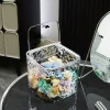 O1CN01mxgCbe1CzfCpsKe2G_2213710620152-0-cib.jpg-1 Glacier Pattern Transparent Desktop Storage Box - PET Plastic Desk Organization Container