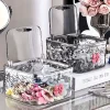 O1CN01pkt8nR1CzfFANhmb4_2213710620152-0-cib.jpg Transparent Desktop Storage Box - Glacier Pattern Creative Mini Desk Organization Container