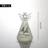 Nordic Angel Wing Glass Figurine - Hand-painted Modern Home Decoration Living Room Bookshelf Ornament