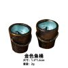 Creative Fishing Cat Fish Tank Decoration - Mini Resin Sleeping Cat Aquarium Ornament