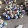 Mini Ceramic Flower Vase - Jingdezhen High Temperature Hydroponic Vase Craft Decoration