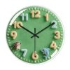Creative Cartoon Wall Clock - Silent Quartz Clock Kids Bedroom Living Room Decoration