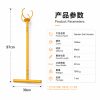 Garden Soil Aerator Lawn Core Aerator - Stainless Steel Lawn Spike Aerator for Soil Loosening