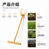Garden Soil Aerator Lawn Core Aerator - Stainless Steel Lawn Spike Aerator for Soil Loosening