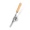 Beech Wood Stainless Steel Garden Tool Set - Ergonomic Wood Handle Gardening Tools for Planting