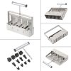 Hand Soil Blocker Tool - Single Row Seedling Soil Block Maker for Garden Planting Gardening