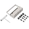 Hand Soil Blocker Tool - Single Row Seedling Soil Block Maker for Garden Planting Gardening