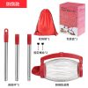 Fruit Nut Collector Pickup Tool - 1.2m Stainless Steel Garden Nut Gatherer for Walnuts Chestnuts Golf Balls