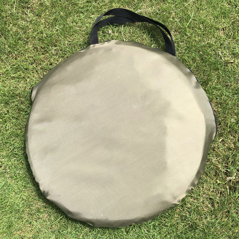 Foldable Oxford Cloth Garden Leaf Bin - Outdoor Garden Yard Leaf Waste Collection Bag with Steel Wire