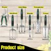 gt-03.jpg Aluminum Alloy Garden Tool 11-Piece Set - Gardening Kit with Shovel Rake Hand Trowel Pruning Shears