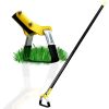 Garden Hula Hoe Stirrup Hoe - Stainless Steel Garden Weeding Hoe with Adjustable Long Handle